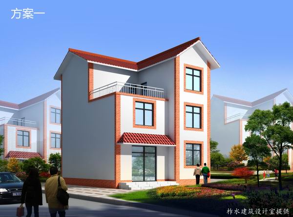 柞水县新农村建设参考设计图